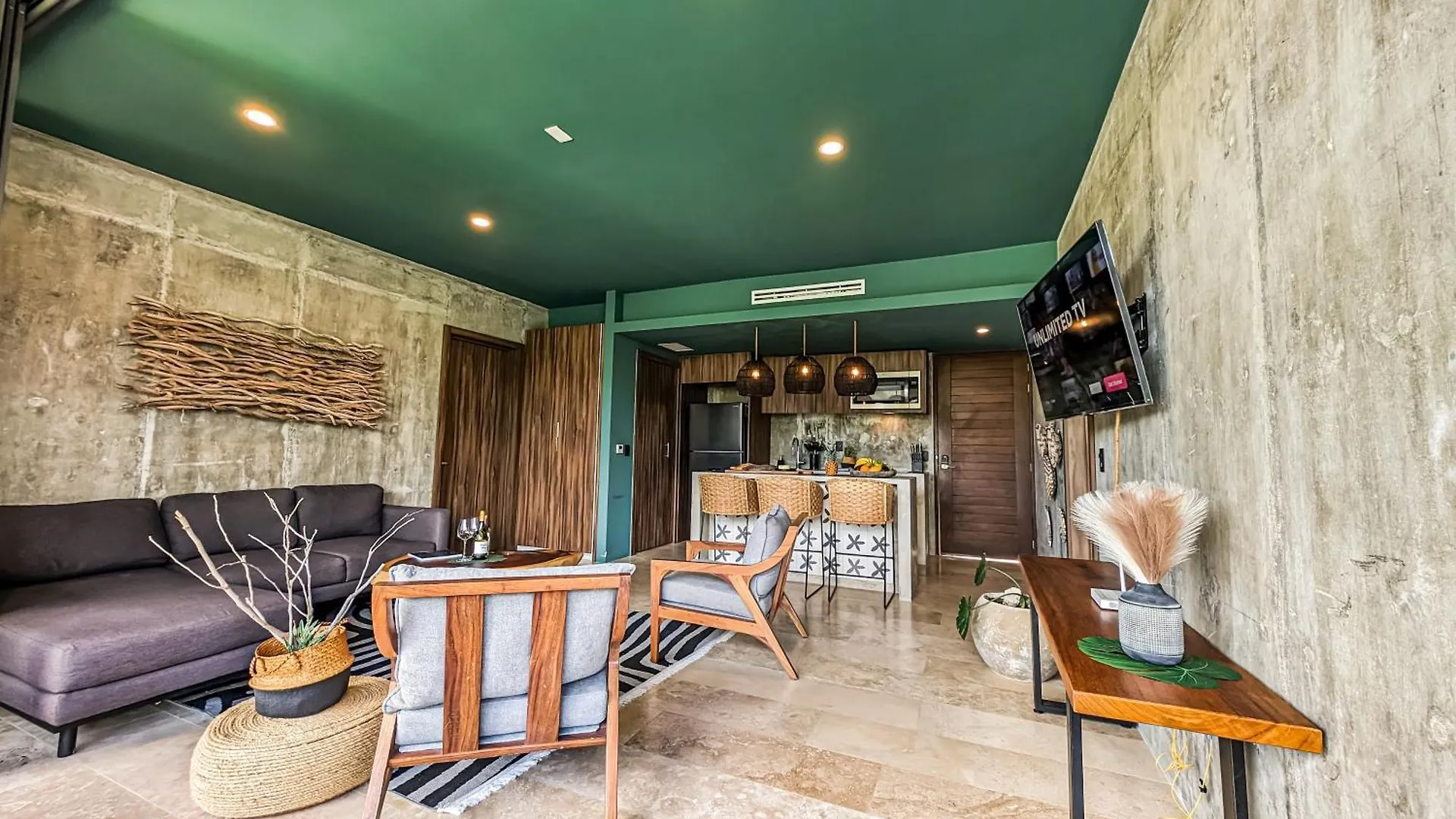 2-Br Tropical Retreat With Sauna, Gym And Pool Tulum 0*,