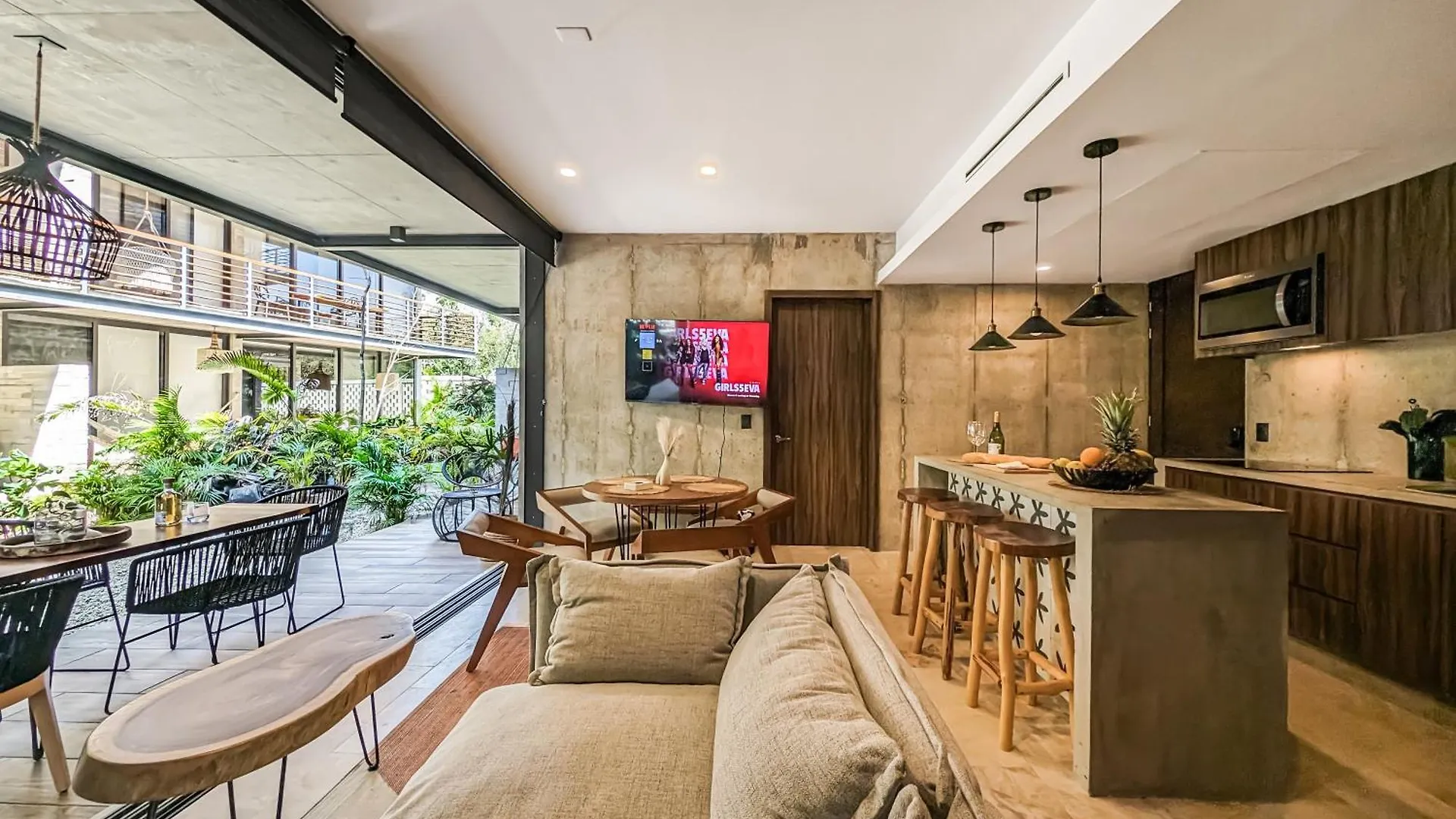 Lejlighed 2-Br Tropical Retreat With Sauna, Gym And Pool Tulum