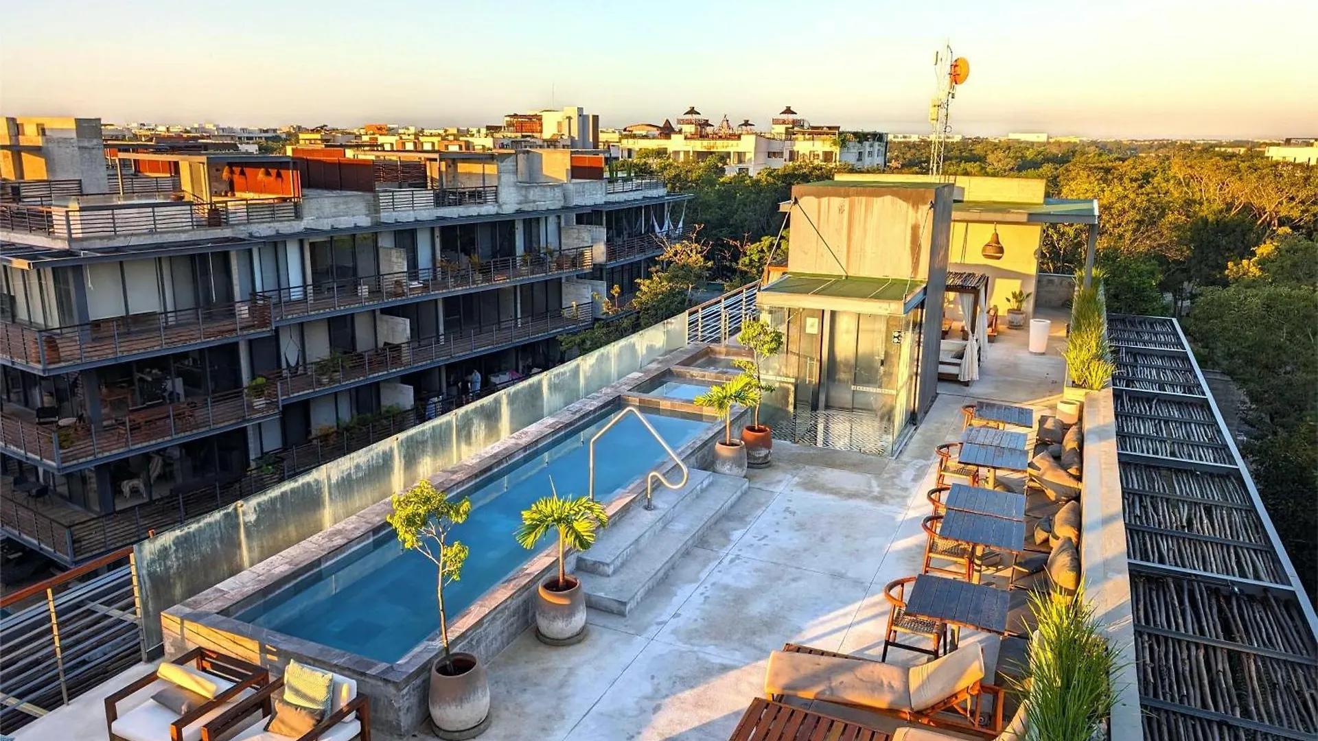 2-Br Tropical Retreat With Sauna, Gym And Pool Tulum Lejlighed